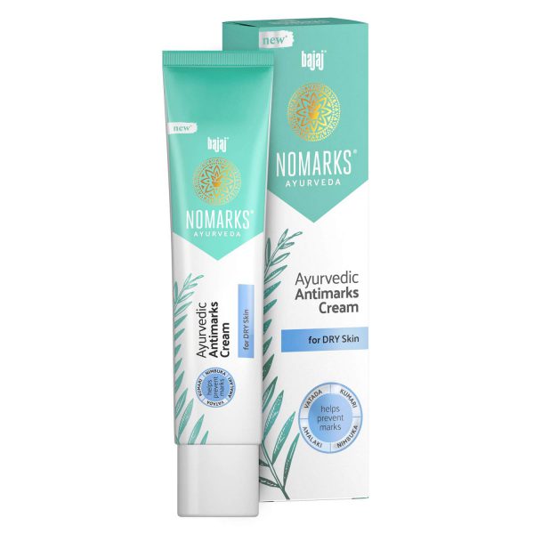 Bajaj Nomarks Ayurvedic Antimarks Cream for Dry Skin 25g