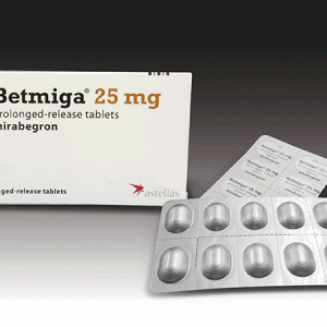 Alternative view of Betmiga (mirabegron) 25mg tablets 30's