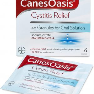 Alternative view of Canesoasis (Sodium Citrate) Cystitis Relief Sachets 6’s
