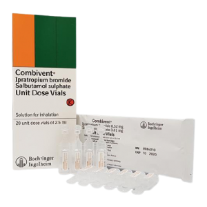 Alternative view of Combivent Unit Dose Vial 20's