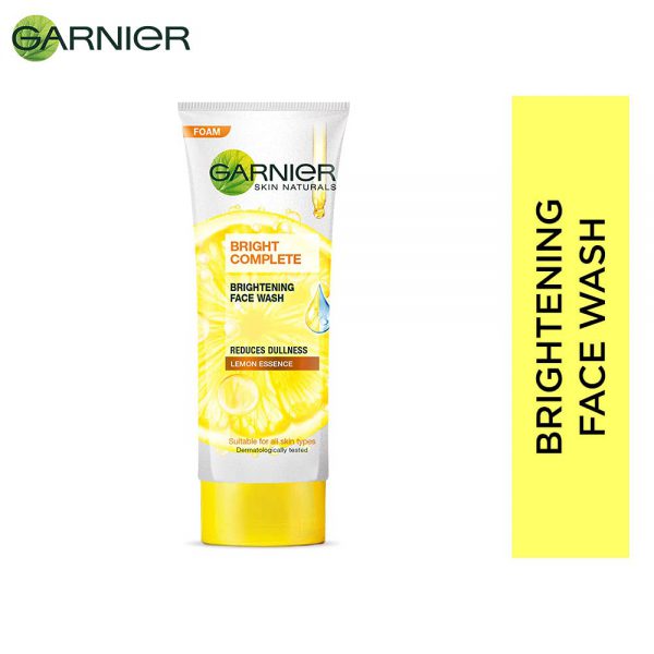 Garnier Bright Complete Brightening Facewash Foam 100g