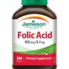 Jamieson Folic Acid 400mcg Tablets 200's