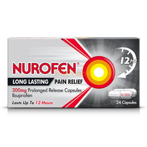 Nurofen Back Pain 300mg Sustained Release Capsules 24's