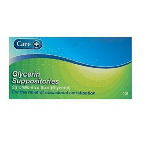 Alternative view of Glycerin Supp Child 2g Suppositories 12's
