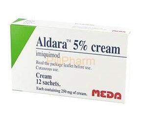 Aldara 5% (imiquimod) Cream 12 Sachets