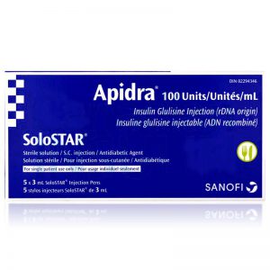 Alternative view of Apidra SoloStar 100 Units/ml 3ml 5's