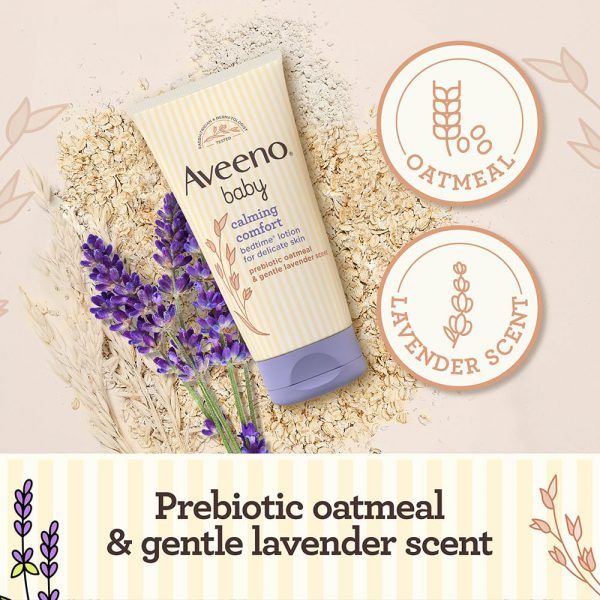 Aveeno BABY Calming Comfort Bedtime Lotion 150ml - Image 4