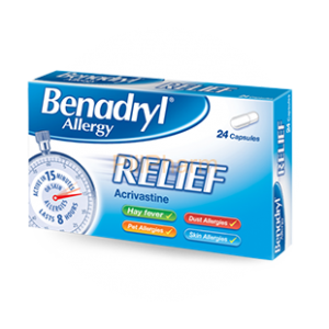Alternative view of Benadryl Allergy Relief Capsules 12's
