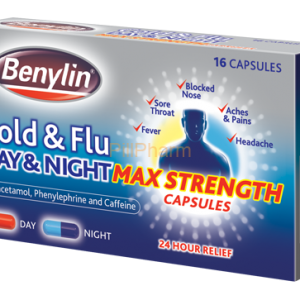 Benylin Cold & Flu Day & Night Max Strength Capsules