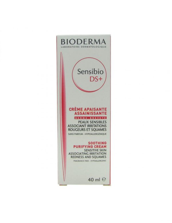 Bioderma Sensibio DS+ Cream 40ml [Sensitive Skin Moisturizers]