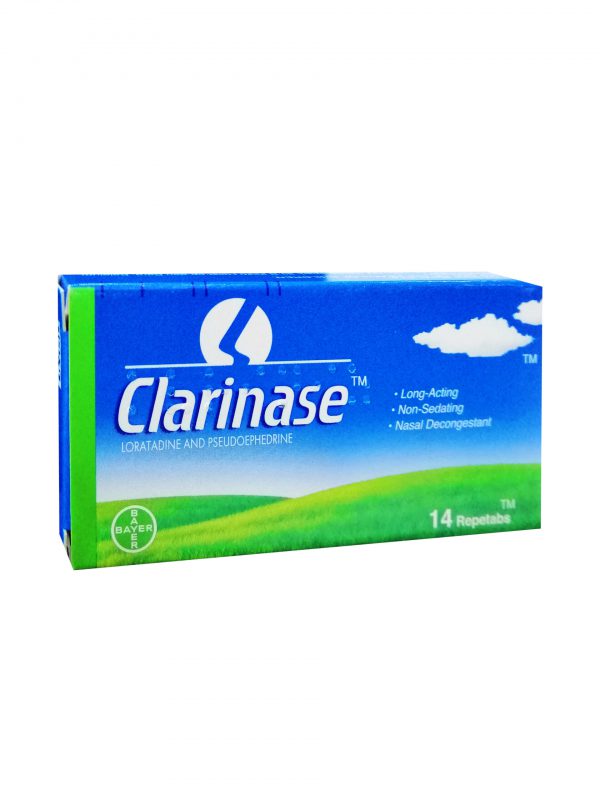 CLARINASE REPETABS 5/120mg 14's