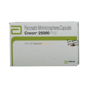 Alternative view of Creon 25,000IU 300mg Caps 100's
