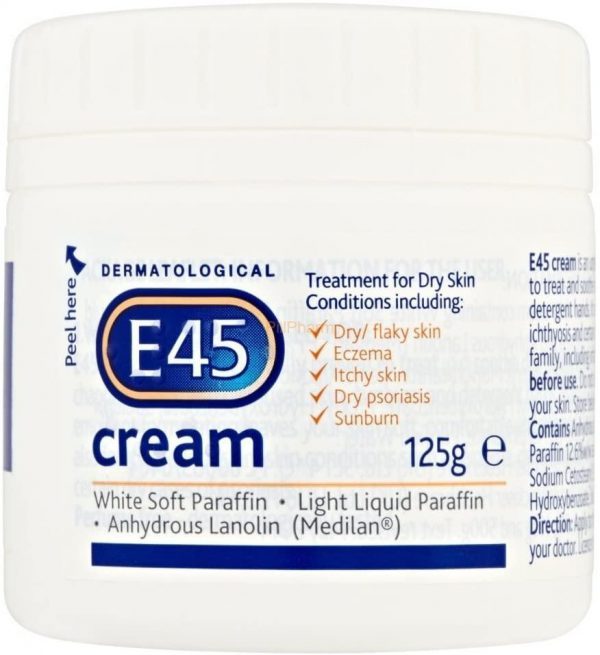 E45 Cream for Dry Skin & Eczema 125g
