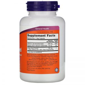 Alternative view of Now Foods Grape Seed Extract 100 mg Capsules