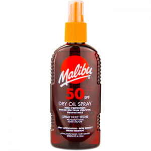 Malibu Dry Oil Spray with SPF 50 200ml