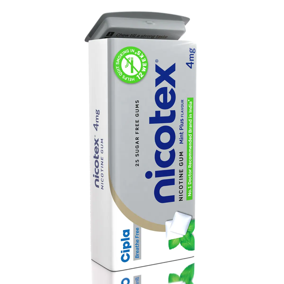 Cipla Nicotex Nicotine Gum 25's