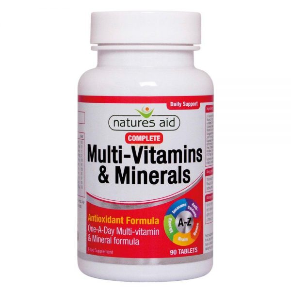 Natures Aid Complete Multi-Vitamins & Minerals