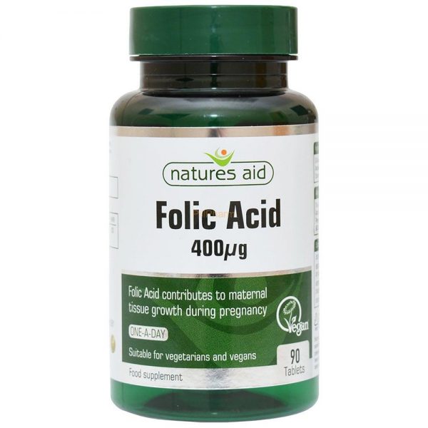 Natures Aid Folic Acid