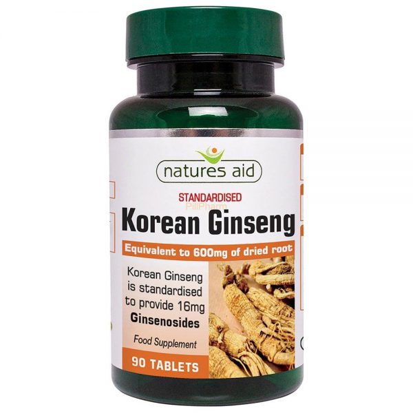 Natures Aid Korean Ginseng Tablets 90's