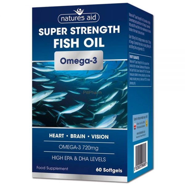 Natures Aid Super Strength Fish Oil