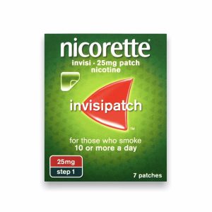Nicorette High Strength Invisi Patch 25mg 7 per pack
