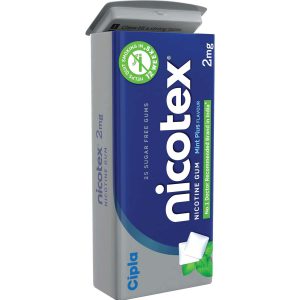 Alternative view of Cipla Nicotex Nicotine Gum 25's