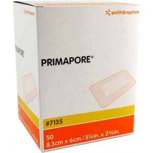Alternative view of PRIMAPORE (8.3cm x 6cm) - Box of 50 Dressings