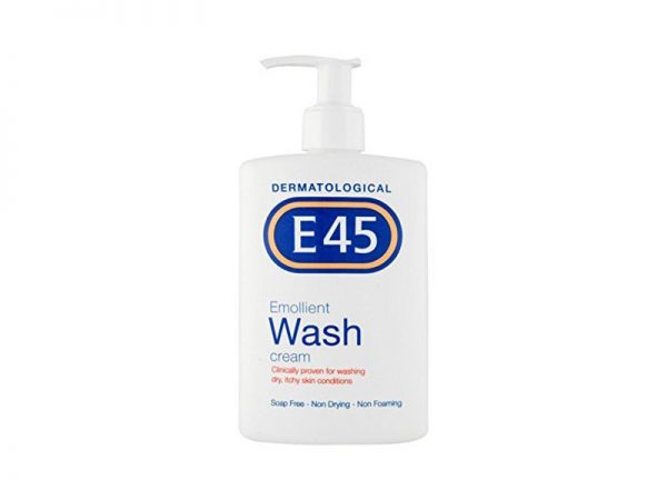 E45 Emollient Wash Cream for Dry & Itchy Skin 250ml - Image 2