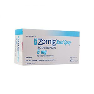 Alternative view of ZOMIG 5mg Nasal Spray Dose Unit 6's