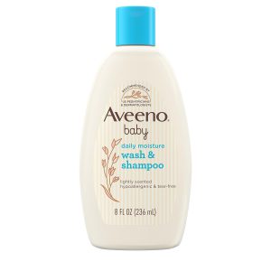 Aveeno BABY Daily Moisture Wash & Shampoo 236ml