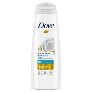 Dove Coconut Hydration Hair Shampoo 355ml
