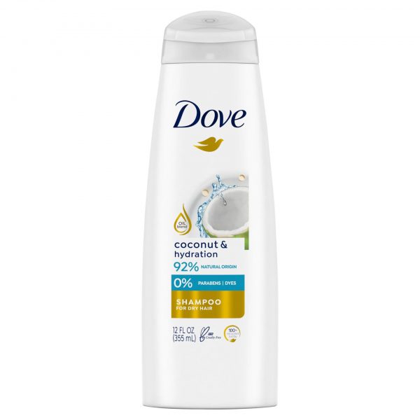 Dove Coconut Hydration Hair Shampoo 355ml