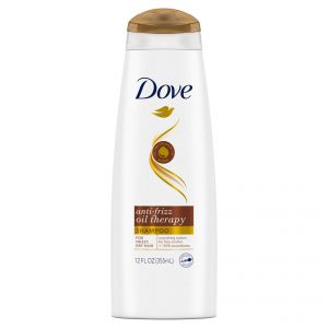 Dove Anti-Frizz Oil Therapy Hair Shampoo 355ml