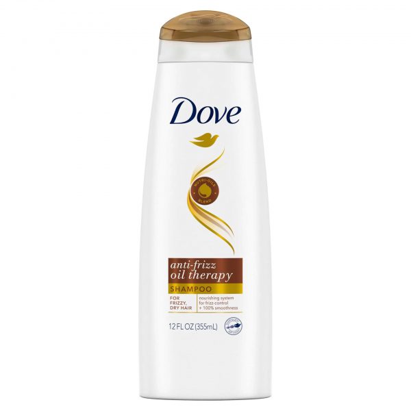 Dove Anti-Frizz Oil Therapy Hair Shampoo 355ml