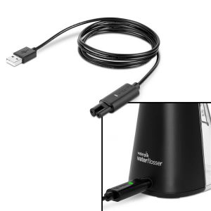 Alternative view of Waterpik Black Water Flosser Cordless Plus 4 Tips WP462