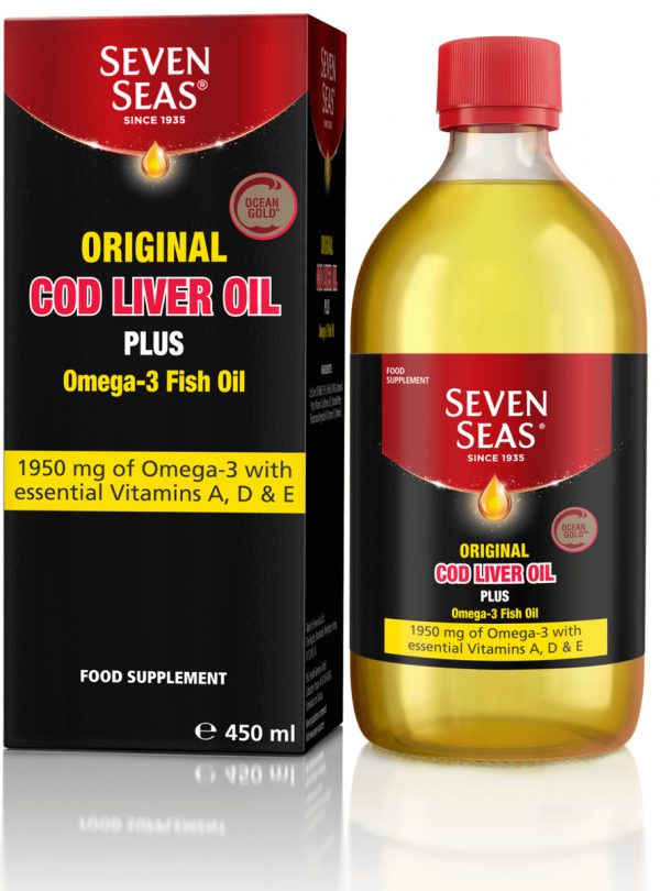 Seven Seas Original Cod Liver Oil liquid 450ml