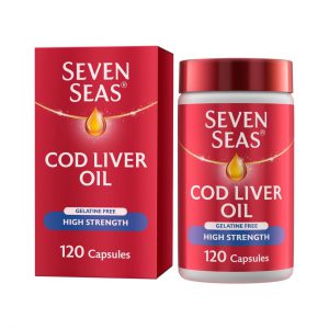 Seven Seas High Strength Cod Liver Oil Caps 120's