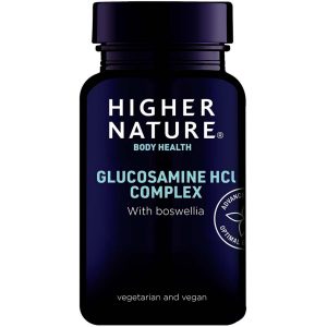 Higher Nature Glucosamine HCL Complex with Boswellia 90's
