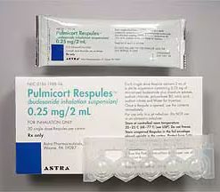 Pulmicort Nebulising Solution 0.25mg/ml (20 * 2ml pack)