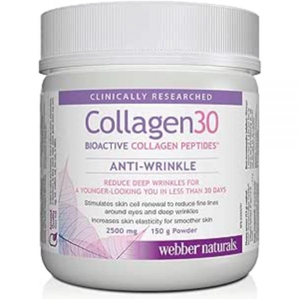 Webber Naturals Collagen30 Antiwrinkle Bioactive Peptides Powder 150g