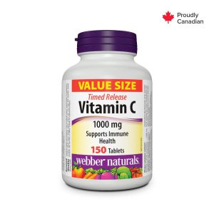 Webber Naturals Vitamin C 1000mg Time Release Tablets 150's