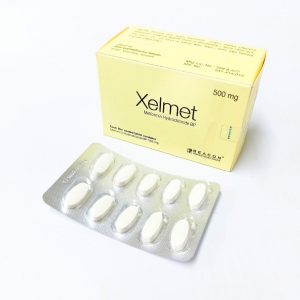 XELMET (METFORMIN) 500MG TABLETS 60'S