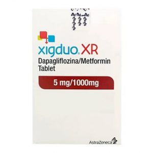 Alternative view of Xigduo XR 5mg/1000mg Tablet 60 pack