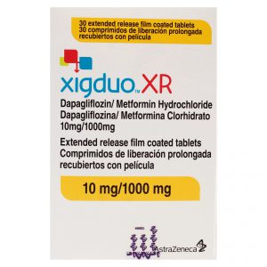 Alternative view of Xigduo XR 10mg/1000mg Tablet 30 pack