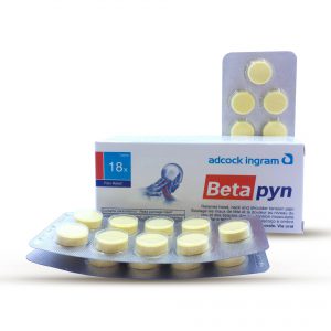 Alternative view of Betapyn Tablets 18's