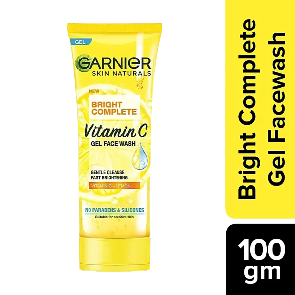 Garnier Bright Complete Vitamin C Gel Face Wash 100g
