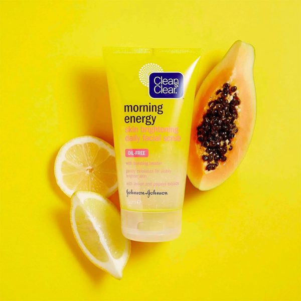 Clean & Clear Morning Energy Skin Brightening Daily Facial Scrub 150ml