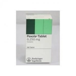 Alternative view of PEXOLA 0.25MG TABLETS 100`S
