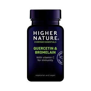Higher Nature Quercetin & Bromelain + Vit C Tabs 60's