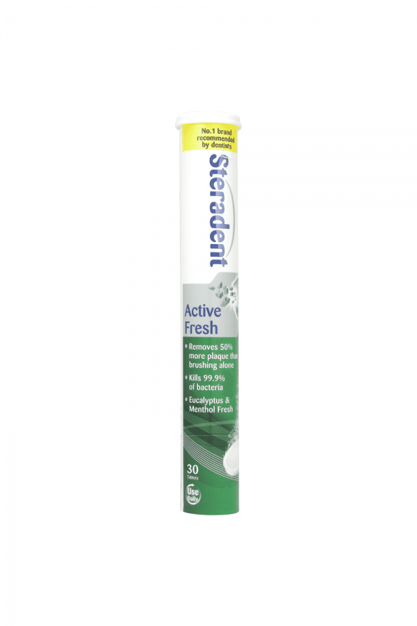 Steradent Active Fresh Denture Cleaning Tablets 30's
